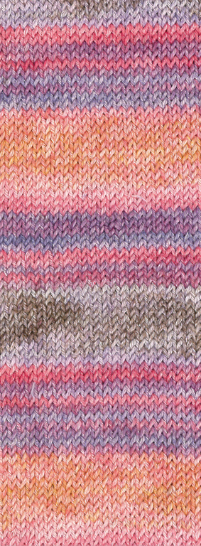 6175 Rosa/Beere/Himbeer/Graubraun/Apricot/Graulila/Hellgrau