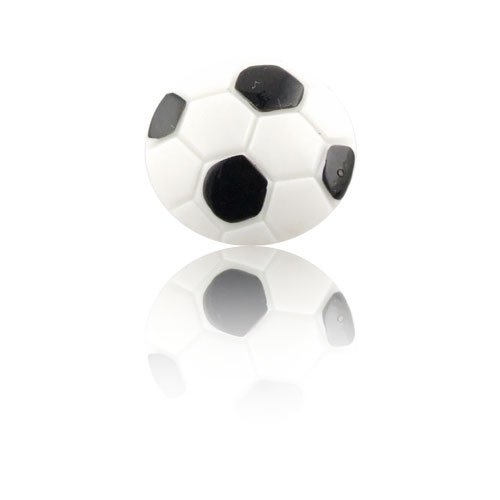 Kinderknopf "Fußball" 18mm - Union Knopf
