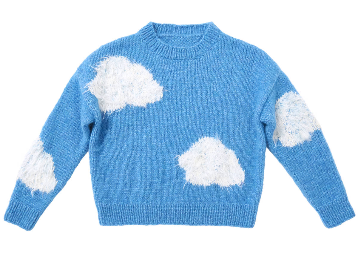DIY-Wollpaket WOLKEN-PULLOVER - Brigitte aus Lana Grossa Ecopuno Chunky & Basta