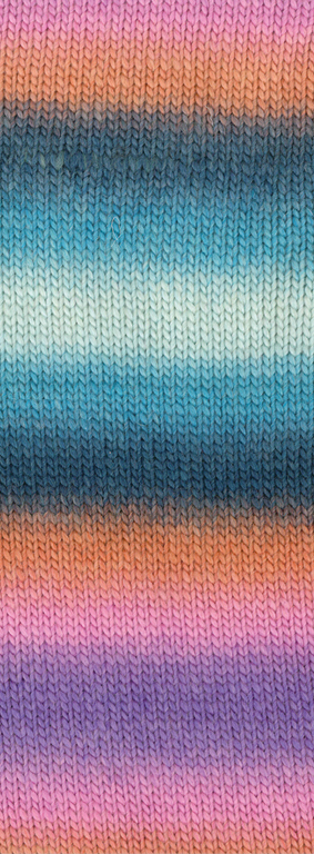 010 Rosa/Orange/Dunkel-/Hellpetrol/Mint/Lila