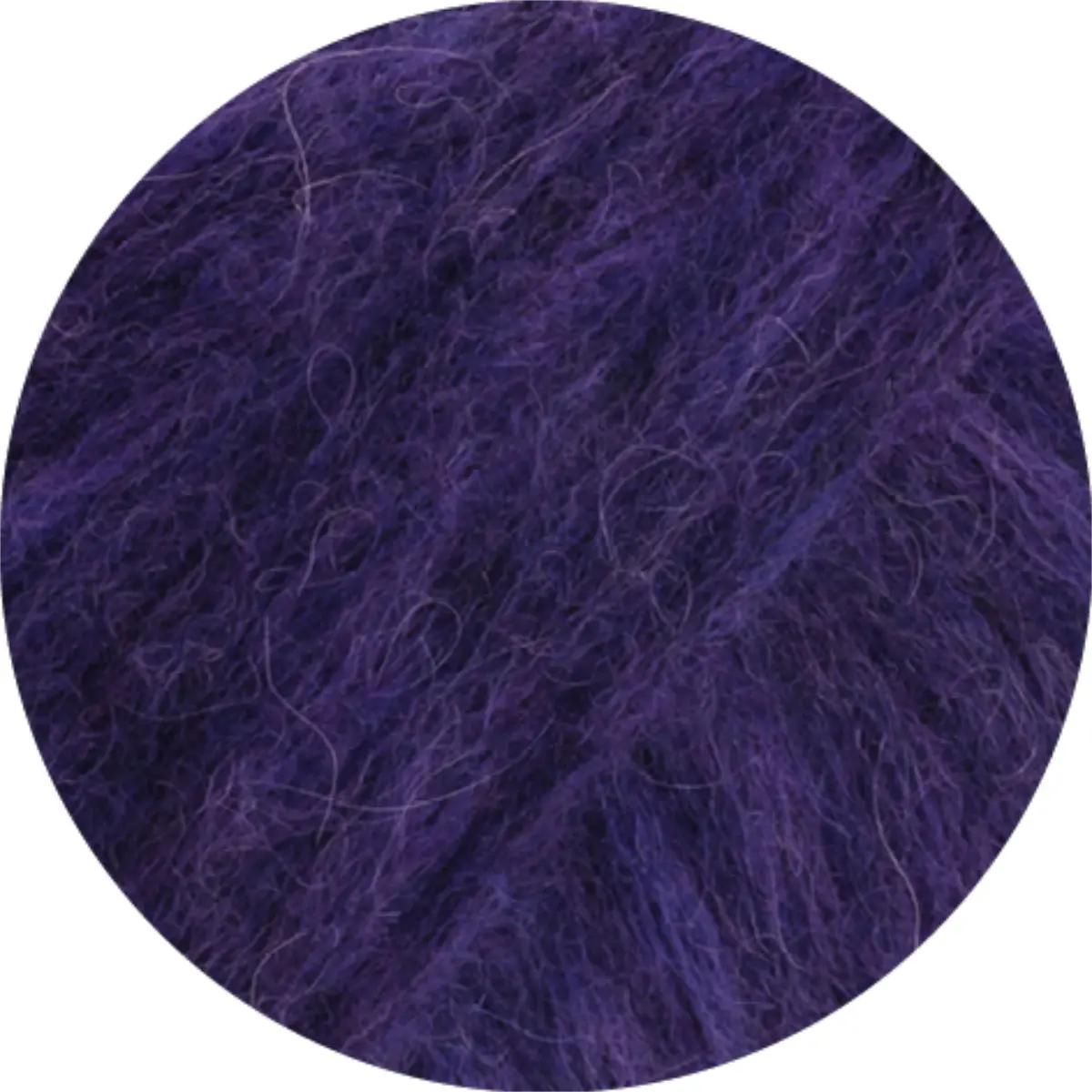 Lana Grossa Caramella aus 53% Schurwolle (Merino), 25% Alpaka (Baby), 22% Polyamid in Farbe 001 Dunkelviolett