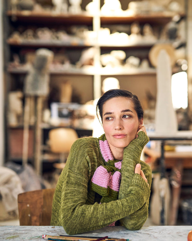 DIY-Wollpaket DÜNNER PULLOVER Gr. S - Brigitte