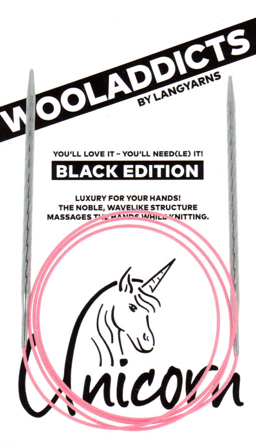 Wooladdicts Unicorn Rundstricknadel 150cm - 5,0 mm - Addi