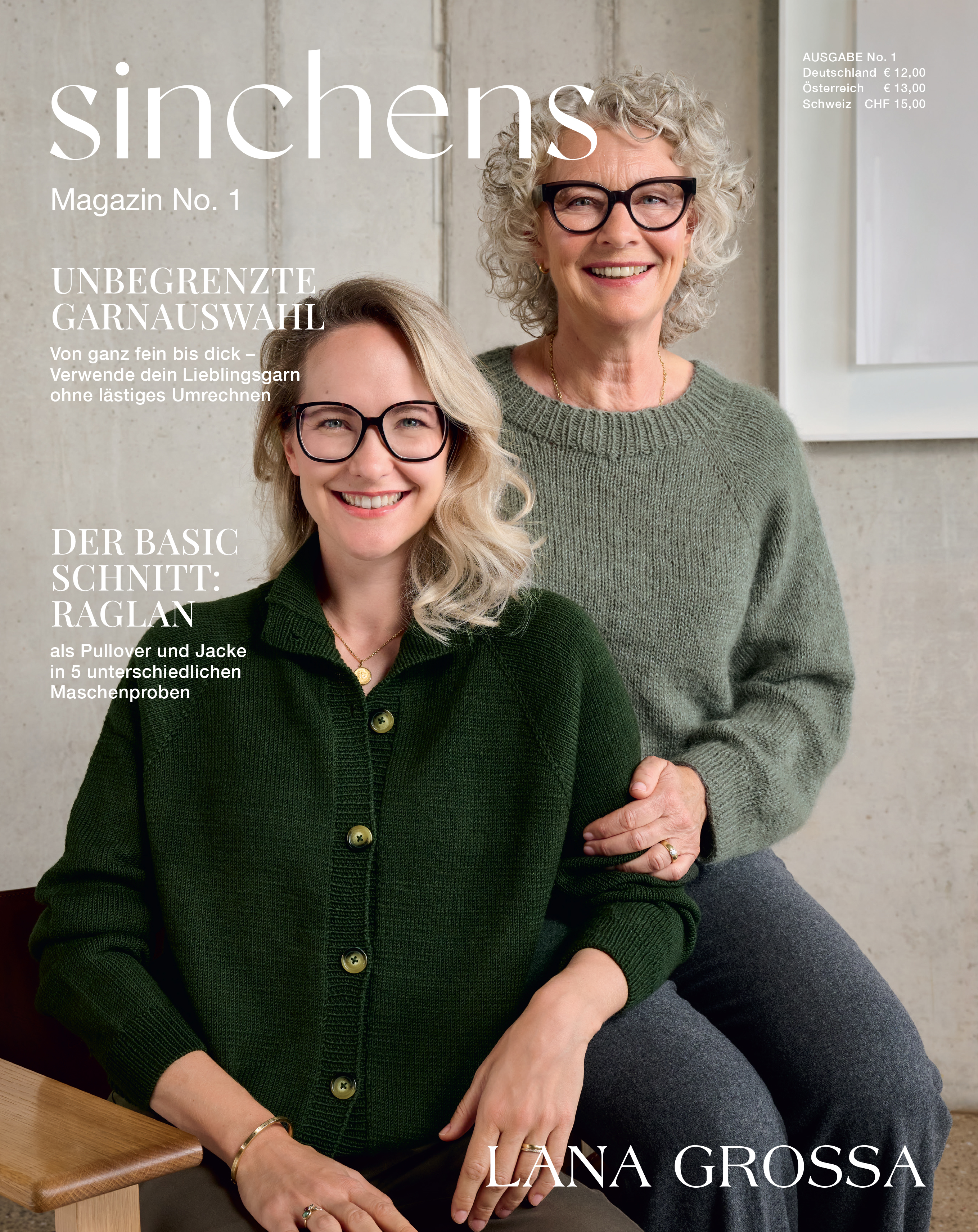 sinchens Magazin No. 1 - Lana Grossa