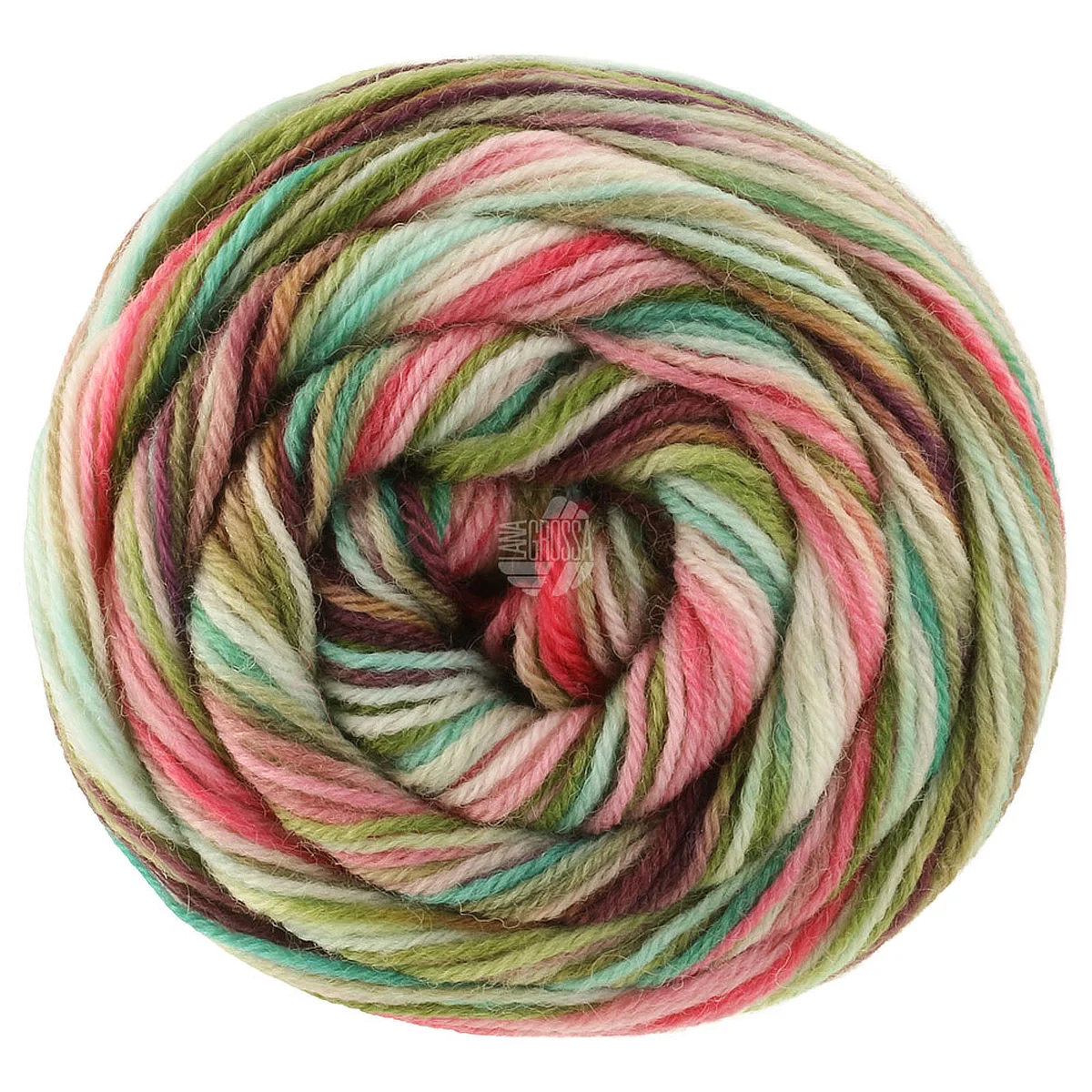 Wolle, Lace, Mehrfarbig, Rundestich, Strickgarn