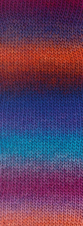 7616 Lachsrot/Dunkelblau/Royal/Türkis/Rotviolett/Fuchsia