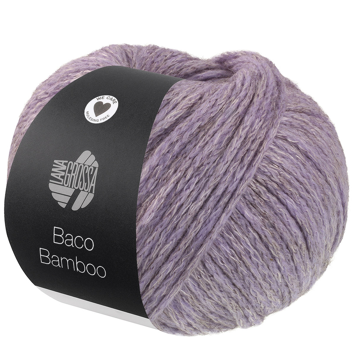 Wolle, Bamboo, Lavendel, Strickgarn, Raues Garn