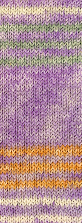 4116 Violett/Graulila/Rohweiß/Orange/Graugrün