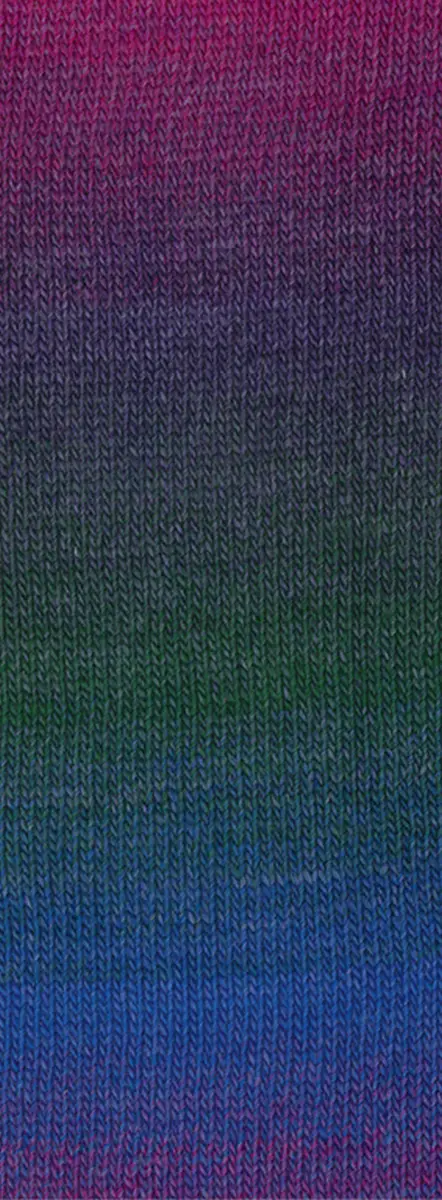 454 Tintenblau/Rot-/Dunkelviolett/Fuchsia/Waldgrün