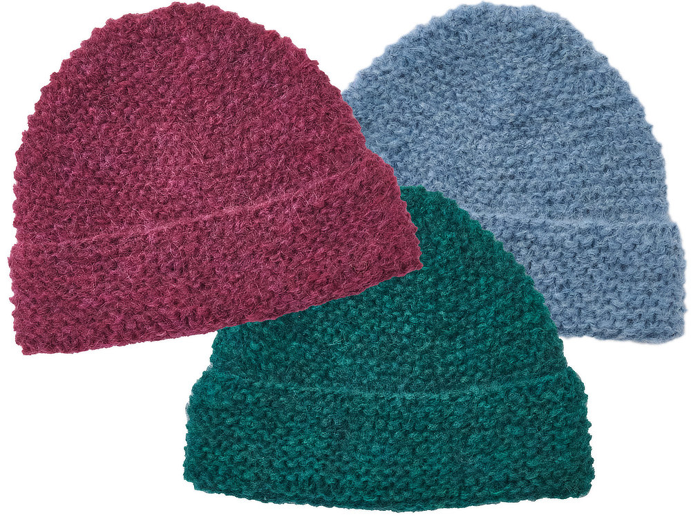DIY-Wollpaket MOHAIR-MÜTZE - Brigitte