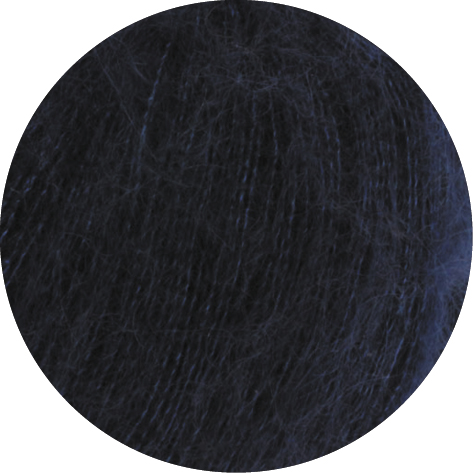 Flauschiger Lacegarn Klassiker aus Mohair und Seide in Farbe Farbe 027 dunkelblau