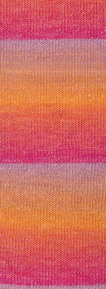 4032 Graulila/Pink/Tomatenrot/Orangegelb
