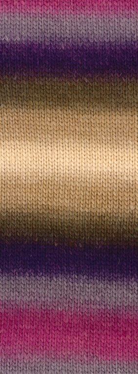 004 Dunkelpink/Grau/Dunkelviolett/Umbra/Taupe/Hellbeige