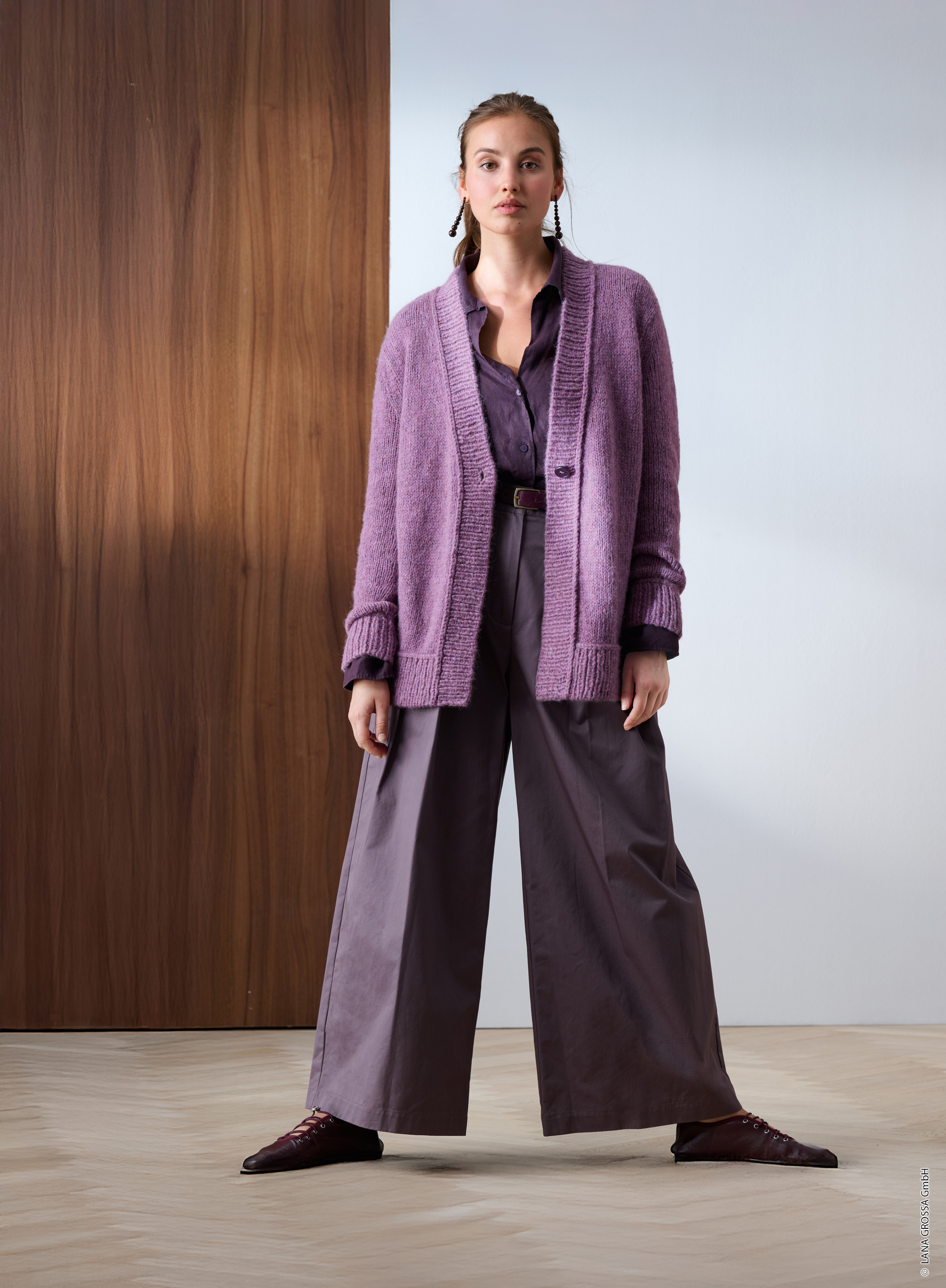 Bekleidung, Strickwaren, Pullover, Mantel