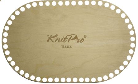 Holzboden (oval 20 x 32 cm) - KnitPro