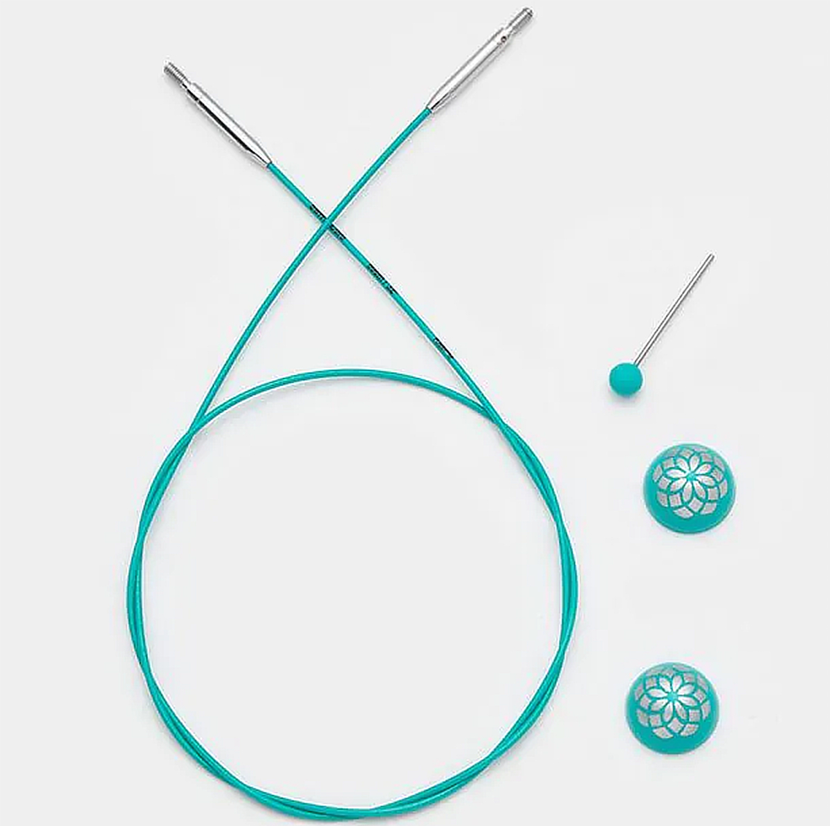 Swivel Seil für Nadelspitzen 360° - KnitPro