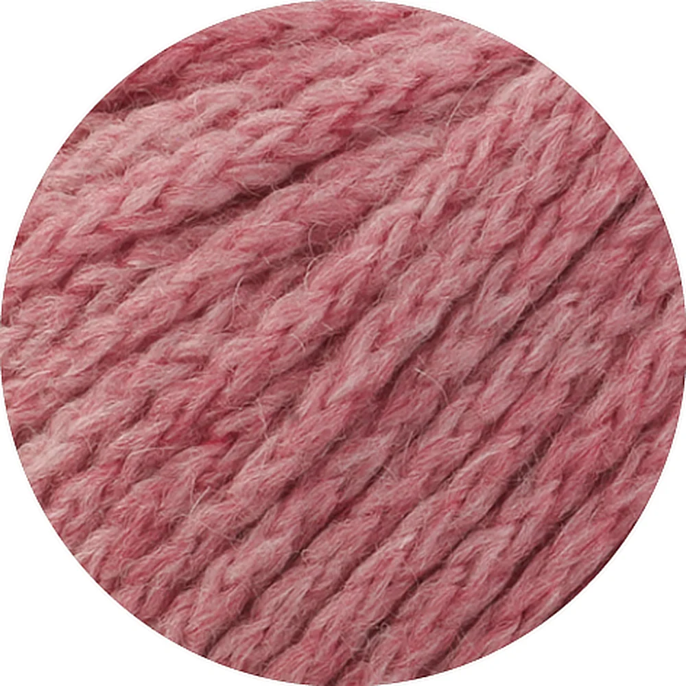 Wollfaden, Strickgarn, Rosa Farbe, Garnstruktur, Dicke Garnfaser