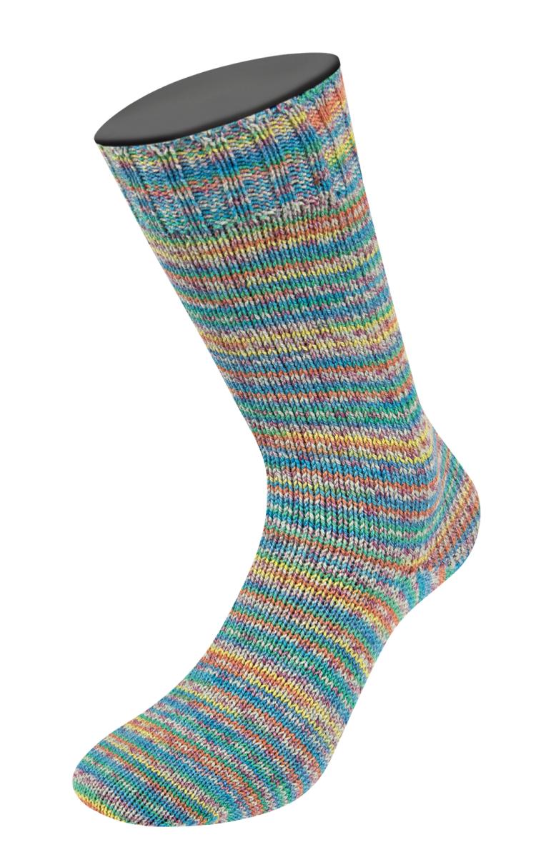 6412 Gelb/Orange/Hellgrau/Jade/Blau/Fuchsia