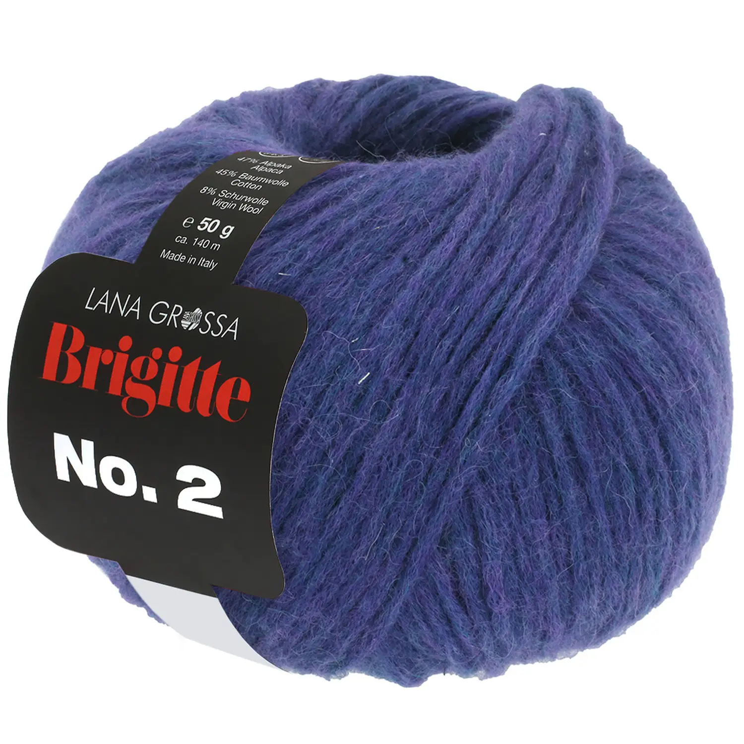 BRIGITTE No. 2 - 053 blauviolett - Lana Grossa