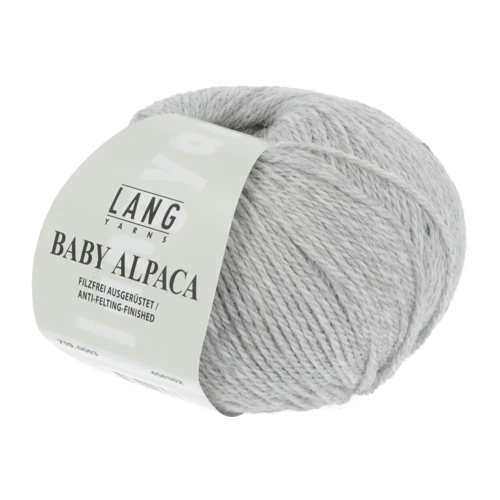 BABY ALPACA - 0003 grau - Lang Yarns