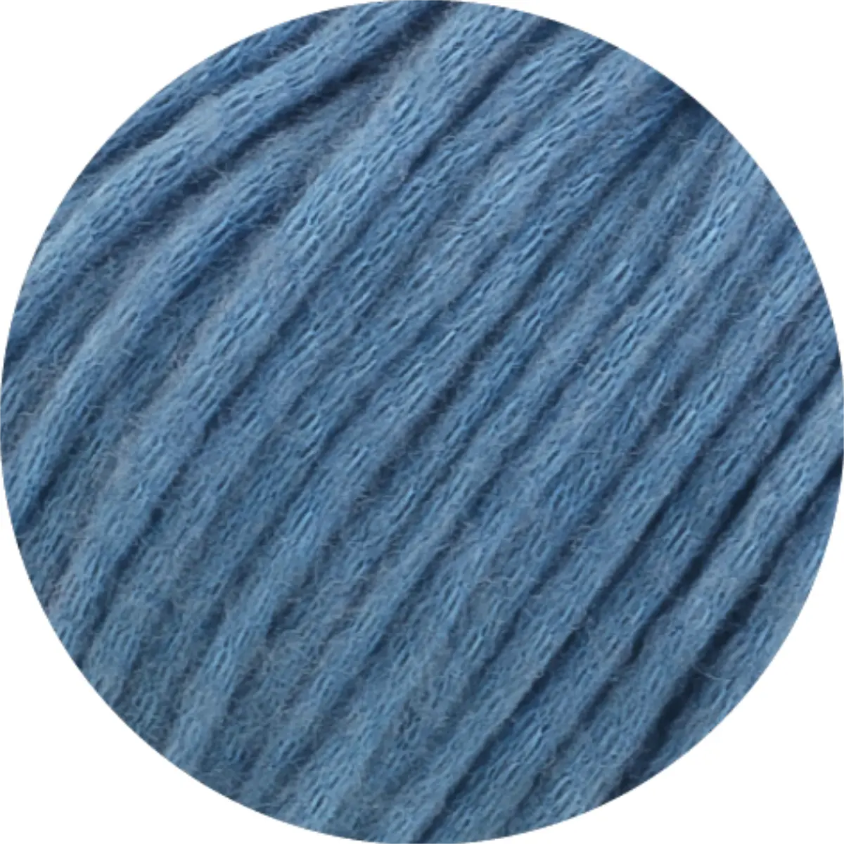 Lana Grossa Winter Softness aus 62% Schurwolle (Merino extrafein), 38% Baumwolle (Bio) in Farbe 007 Taubenblau