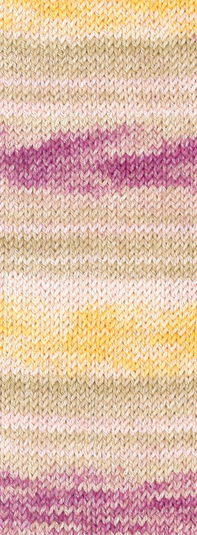6172 Gelb/Hellbeige/Beige/Rosa/Dunkelfuchsia/Natur
