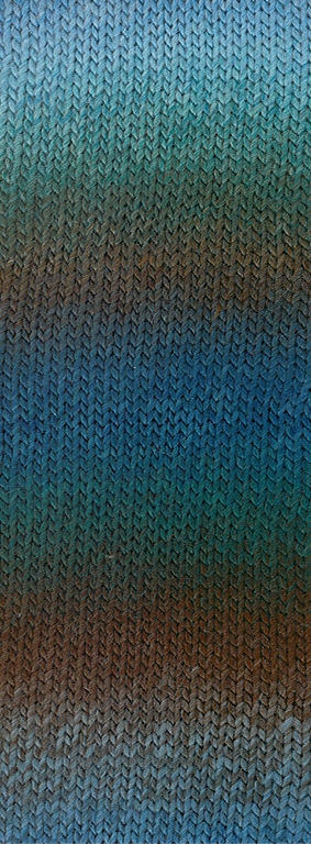 7615 Graublau/Petrol/Seegrün/Grau-/Dunkelbraun/Blaupetrol
