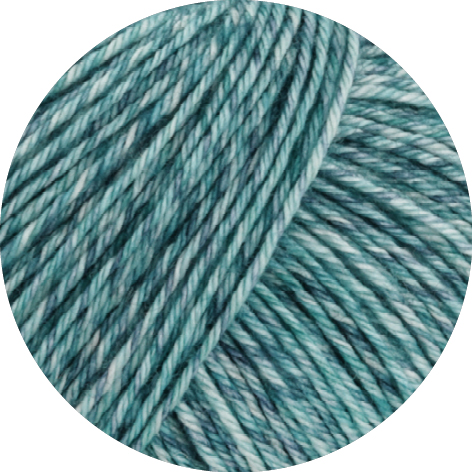VINTAGE SOCKS - 1003 Mint/Graublau/Jeans/Petrol meliert - Lana Grossa