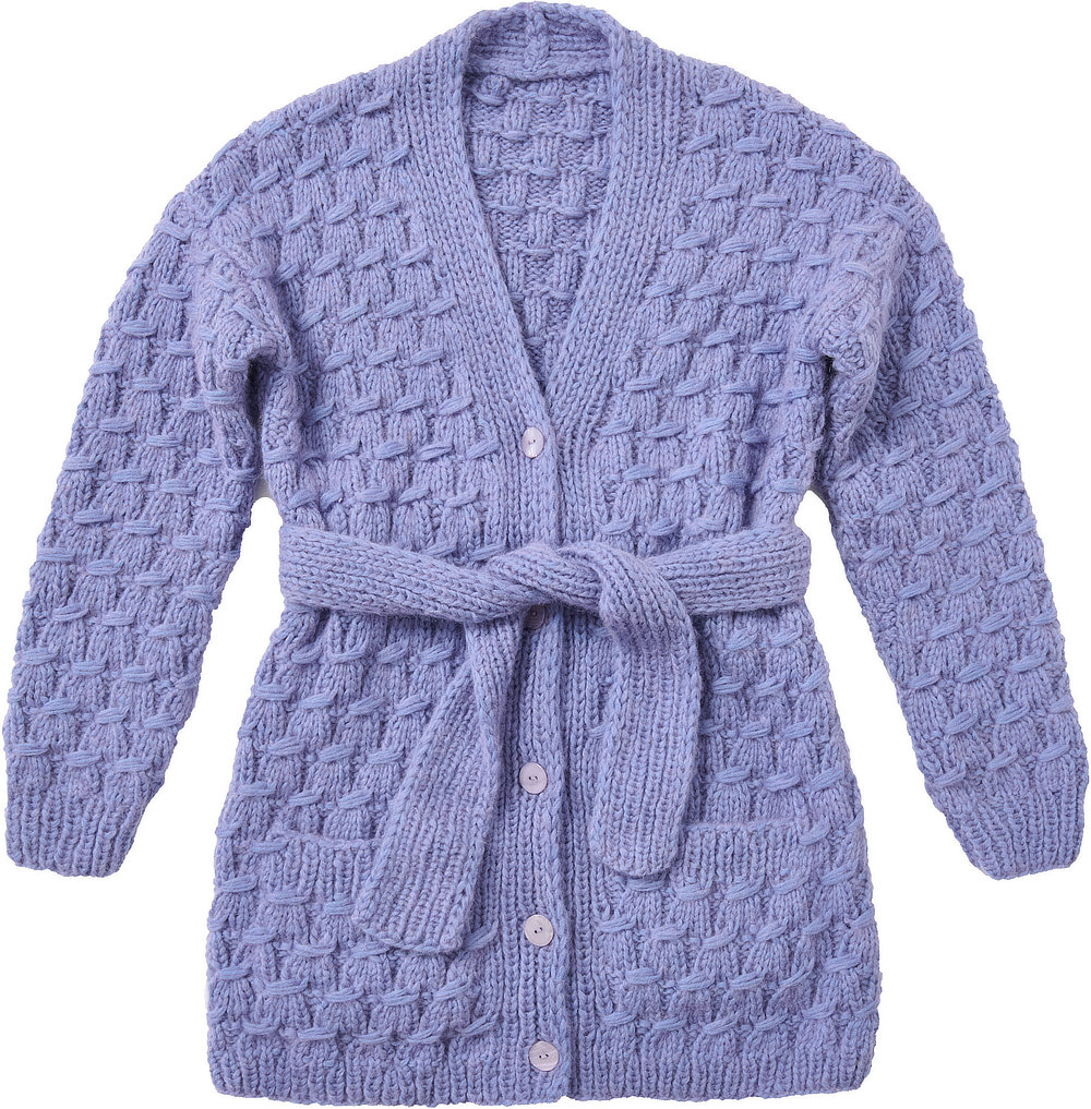 DIY-Wollpaket JACKE IM QUASTENMUSTER - Brigitte