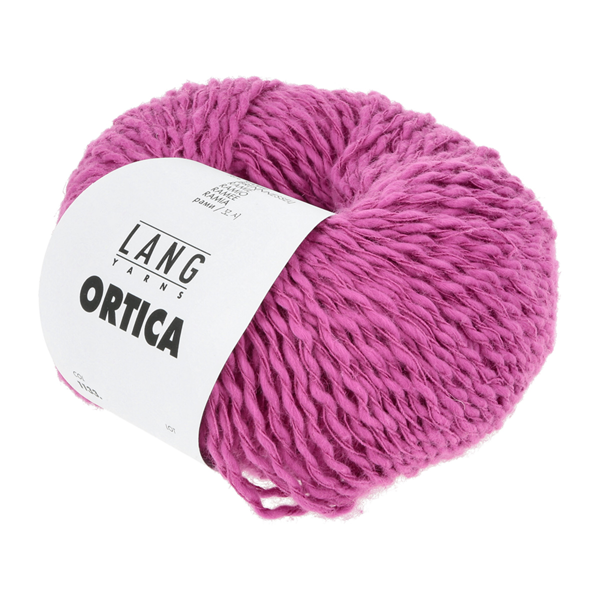 Sommergarn aus 82% Baumwolle und 18% Ramie (Brennnessel) - Ortica von Lang Yarns