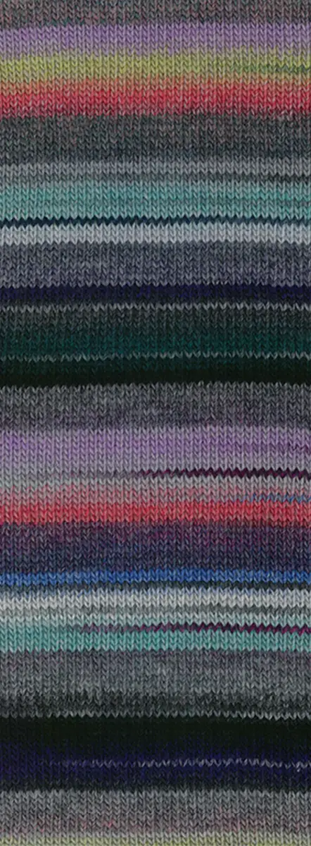 232 Dunkel-/Hellgrau/Flieder/Schwarz/Schwarzviolett/Rosa/Grüngrau