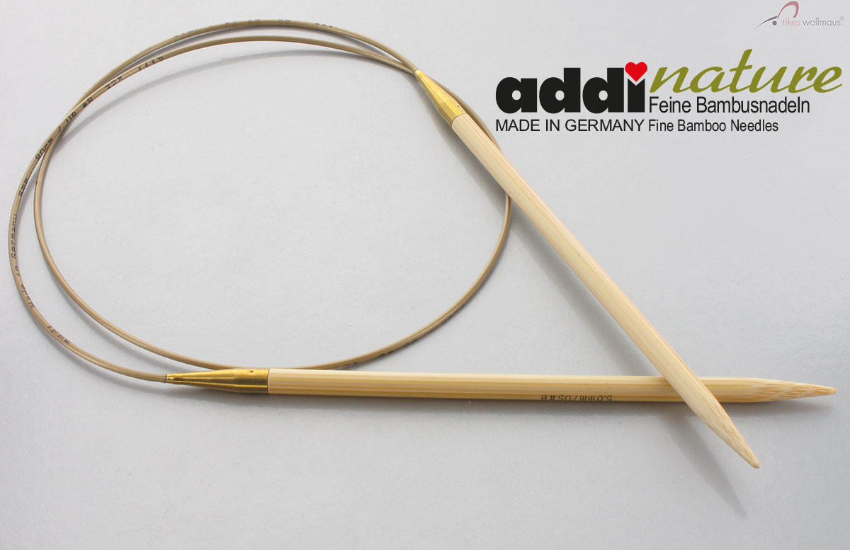 Rundstricknadeln Bambus 80cm - 3,25 mm - Addi