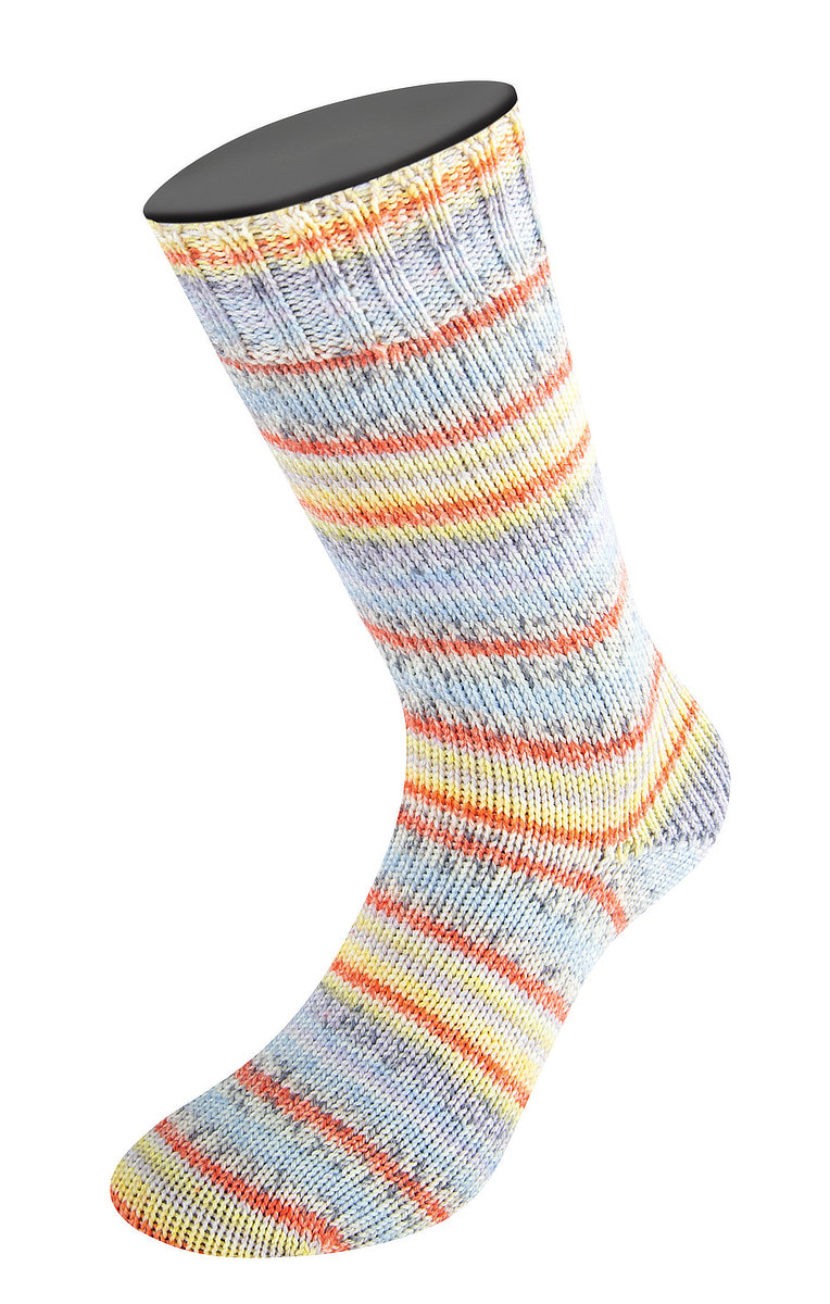 4148 Hellgelb/Hellbeige/Orange/Leinengrau/Grau/Blasslila/Pastellblau