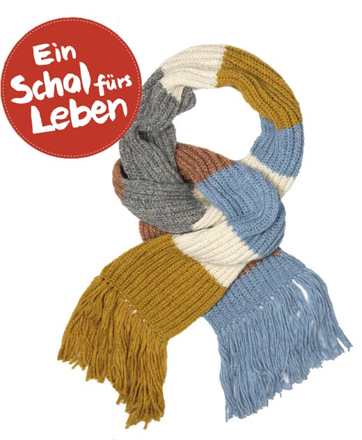 Ein Schal fürs Leben 2020 - Fertigschal - Lana Grossa