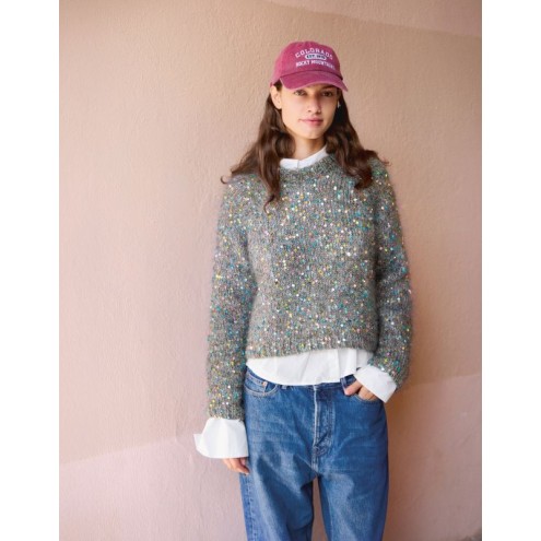 Anleitungsheft ROOKIE SWEATER PALJETT EDITION - Sandnes