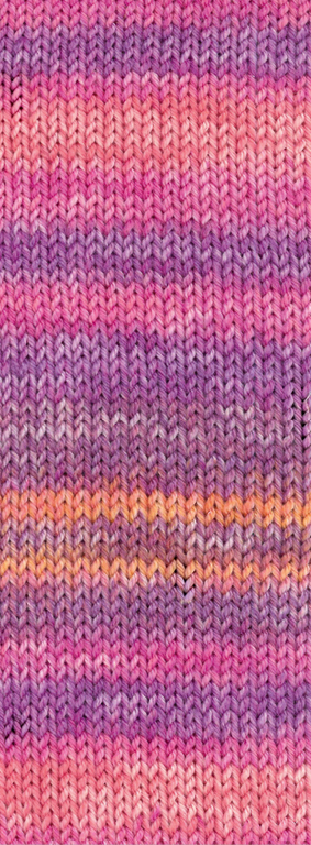 3613 Orange/Blauviolett/Pink/Beere/Lachsrosa