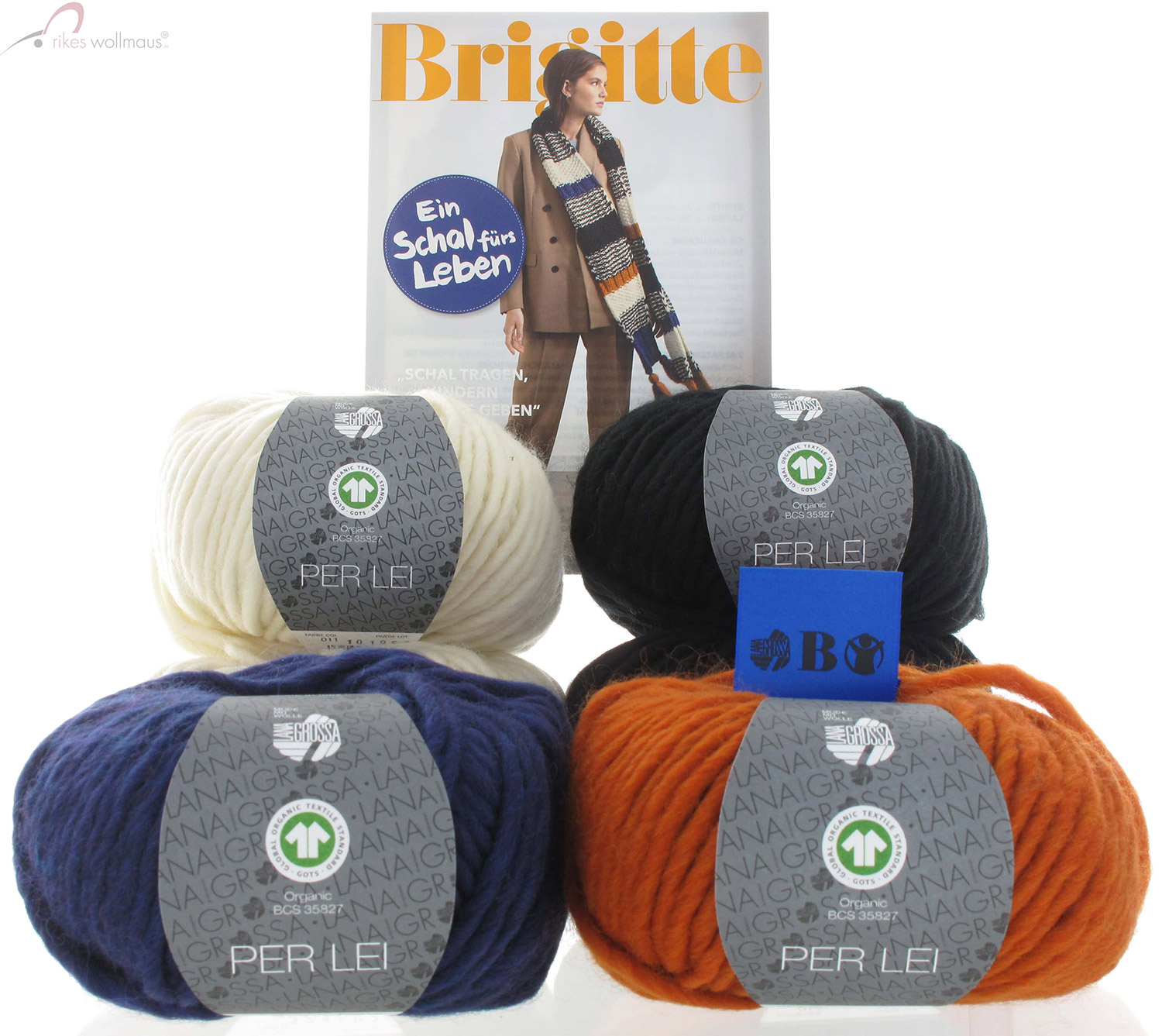 Ein Schal fürs Leben 2021 - Wollpaket - Lana Grossa