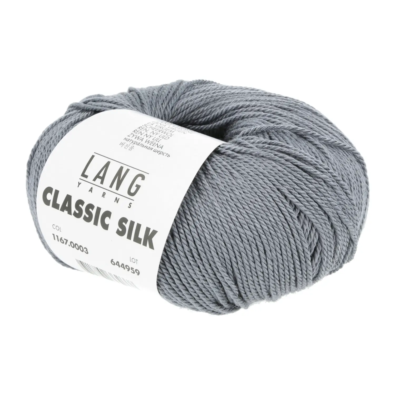CLASSIC SILK - 0003 Hellgrau - Lang Yarns