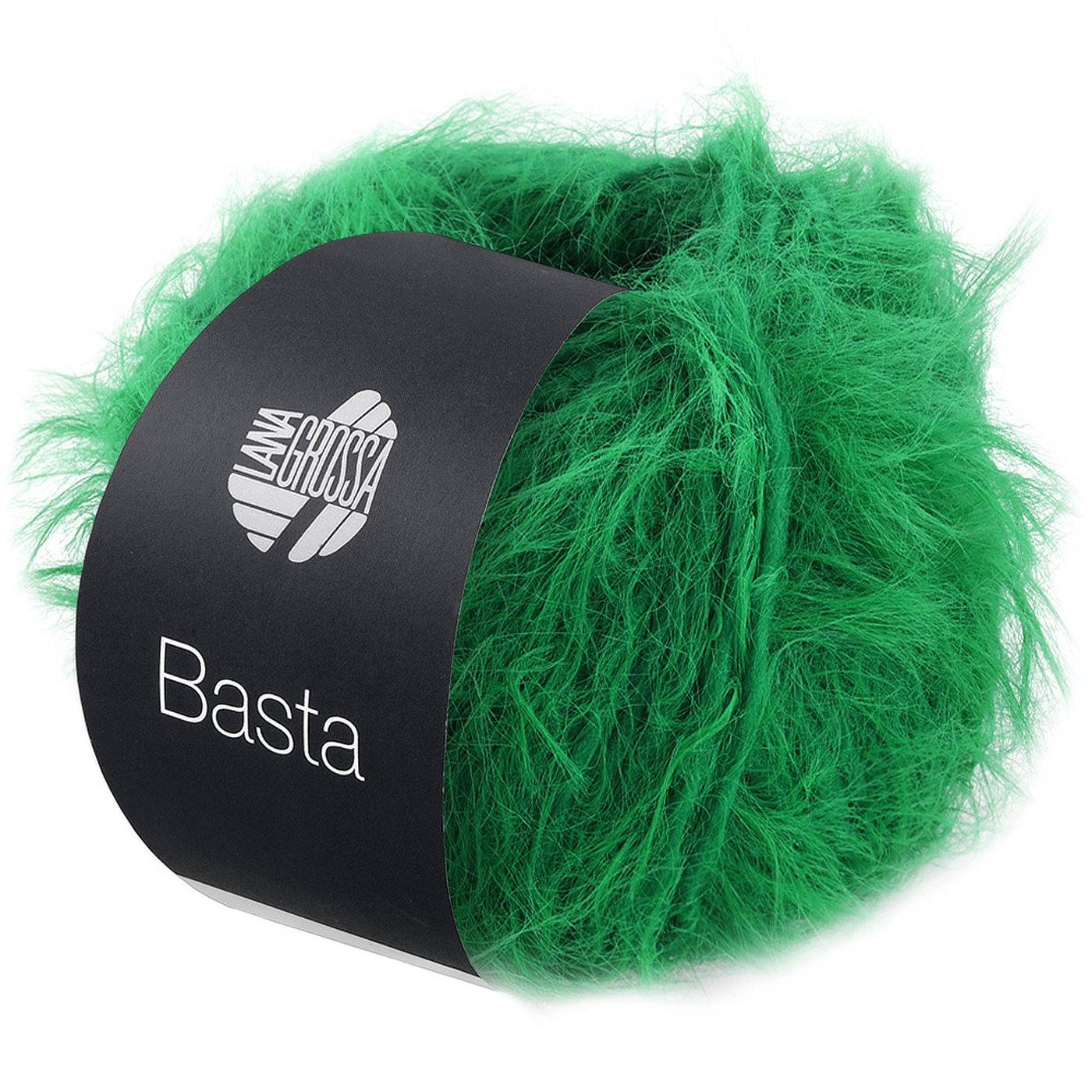 Material: Garn, Farbe: grün, Textur: flauschig, Produkt: Bommel, Label: Basta