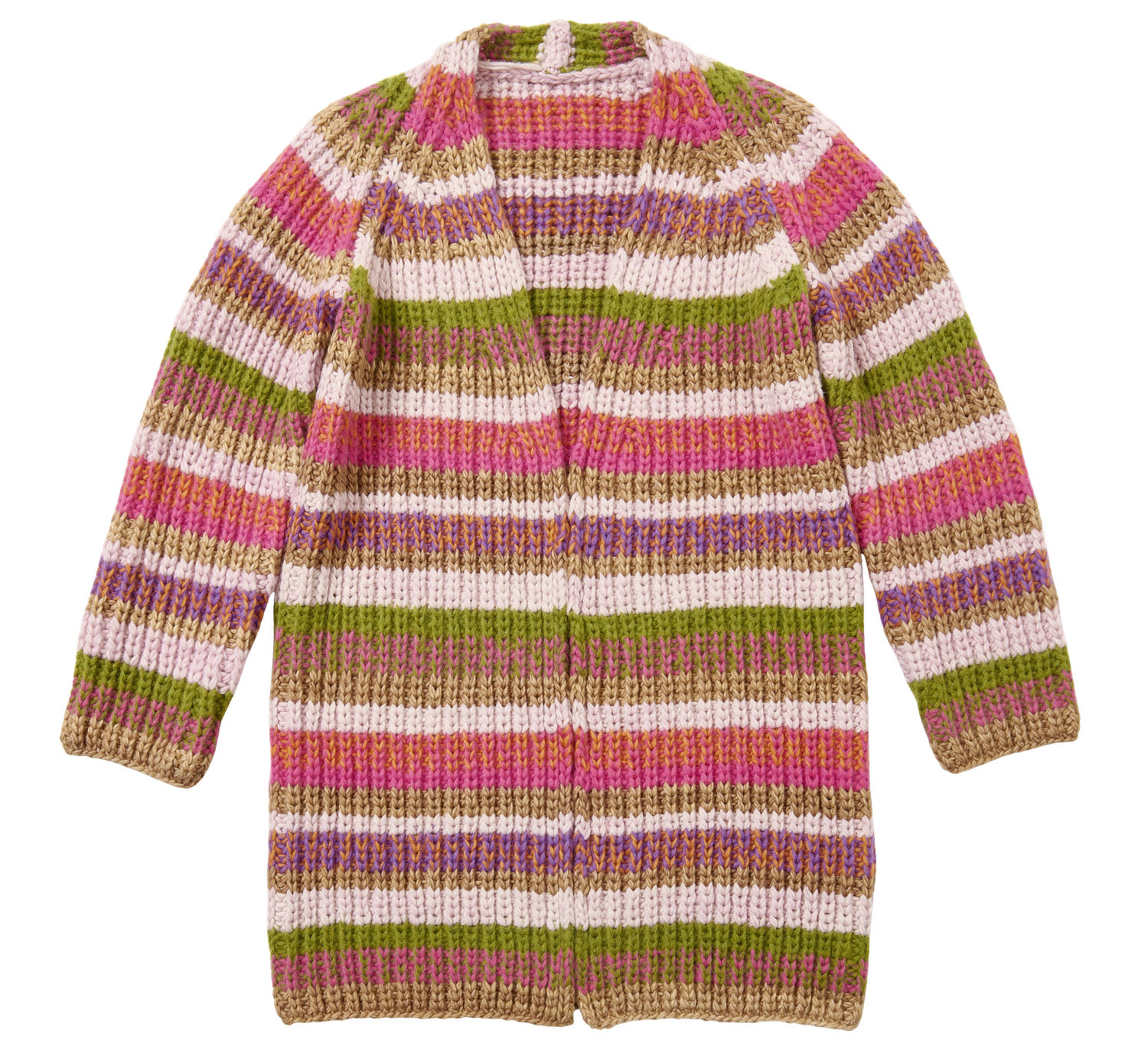 Strickpullover, Kleidungsstück, Mehrfarbig, Rippenmuster, Langarm