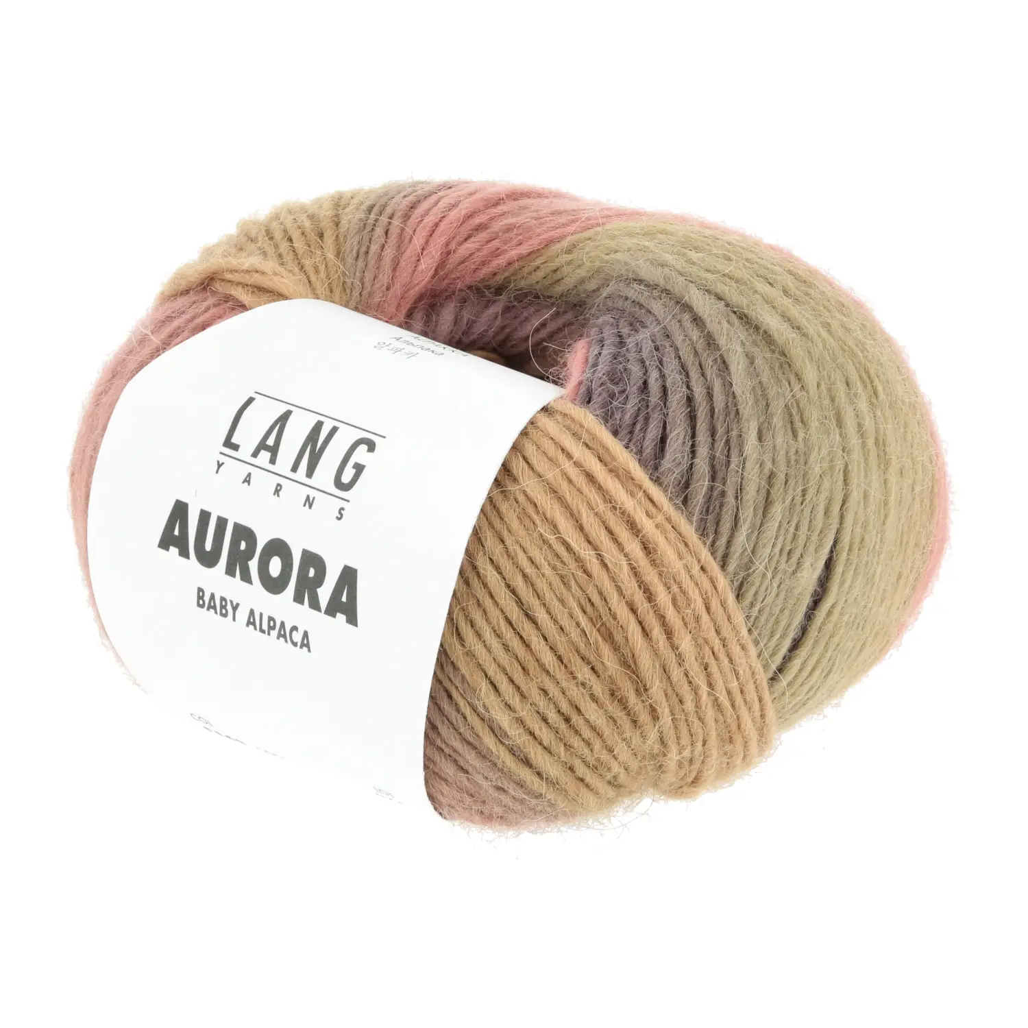 AURORA - 0001 Koralle/Braun/Violett/Olive - Lang Yarns