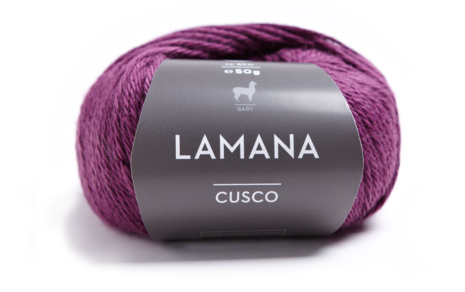 Wolle, Sockenwolle, Lila, Garnball, Lamana Cusco