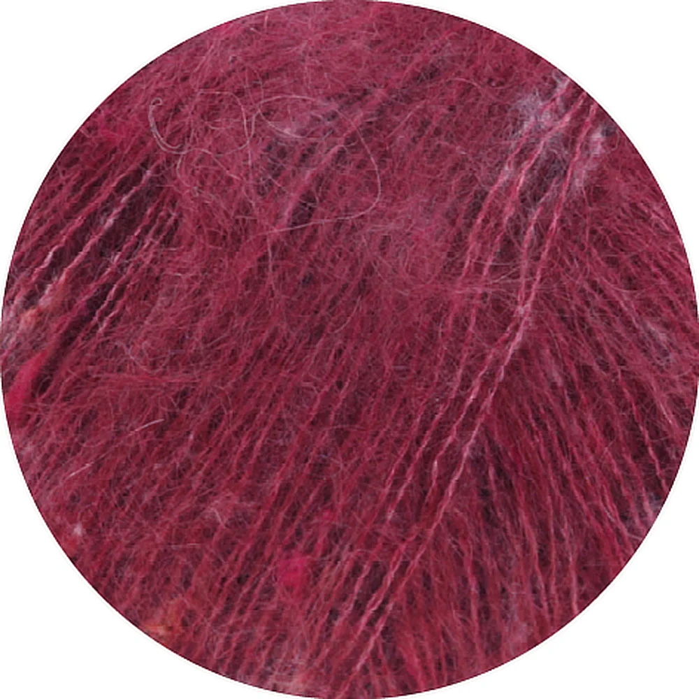 Wolle, Farbe-Rot, Fadenstruktur, Kugelbild, Textilfasern