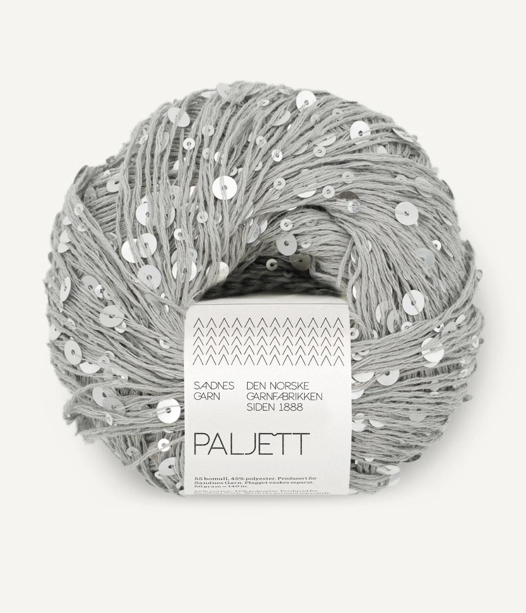 Paljett - 1120 Silver Spoon - Sandnes